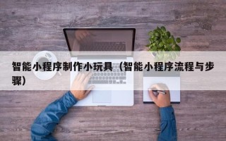 新安智能小程序制作小玩具（智能小程序流程与步骤）